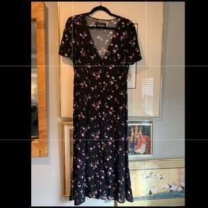 Floral Reformation midi dress